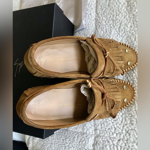 SOLD Giuseppe Zanotti Crepe Sole Moccasins - Picture 3 of 9